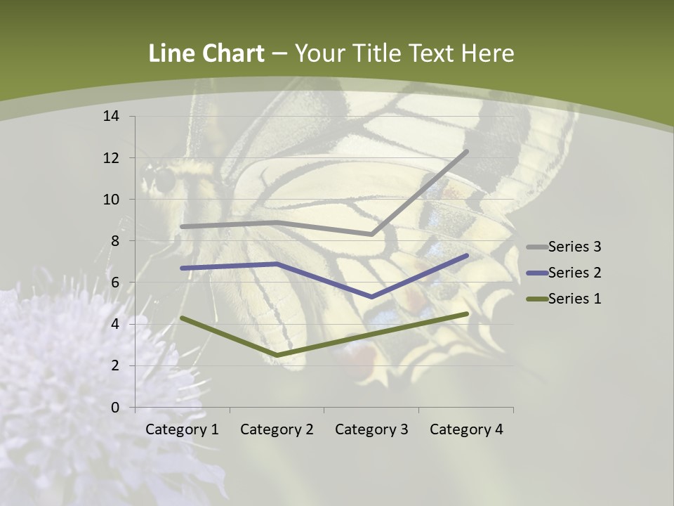 Papilio Machaon, Swallowtail, Papilionidae, PowerPoint Template