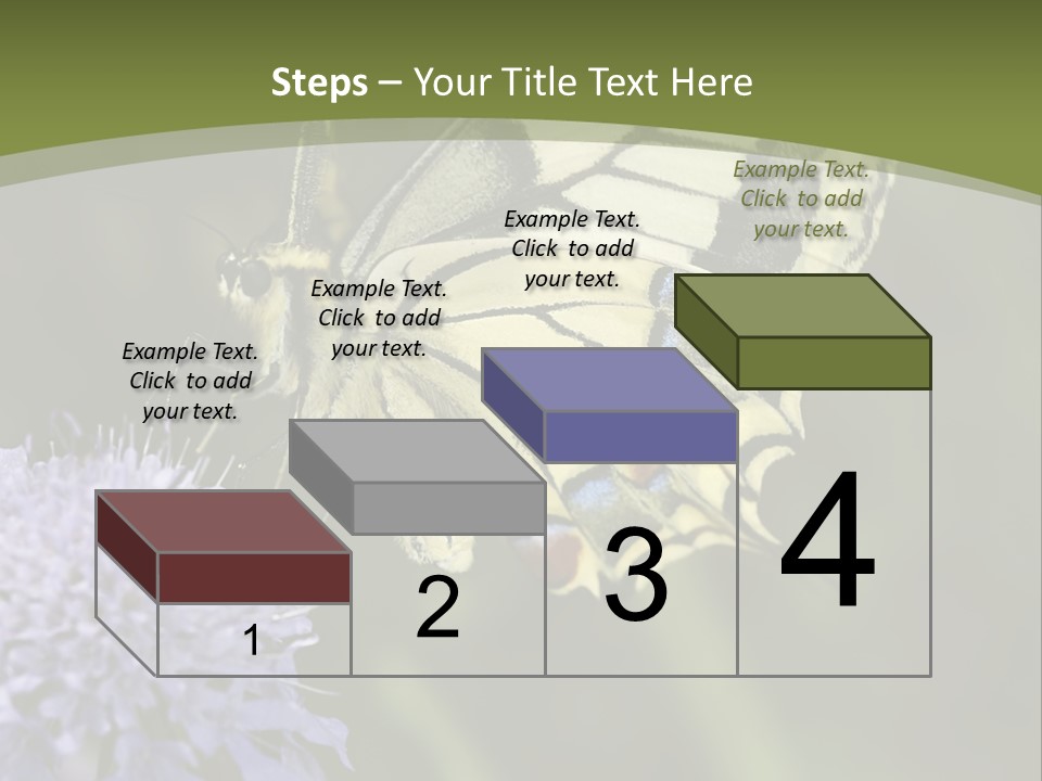 Papilio Machaon, Swallowtail, Papilionidae, PowerPoint Template