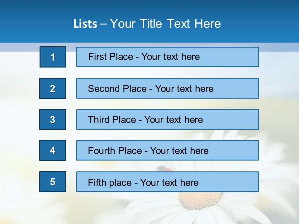 Daisy Field PowerPoint Template