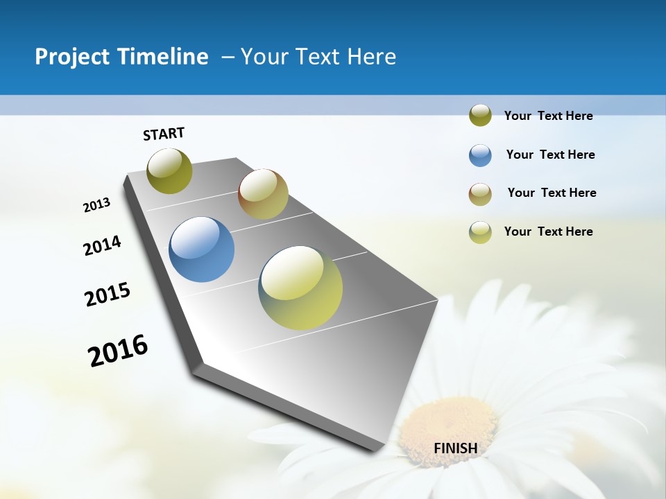 Daisy Field PowerPoint Template