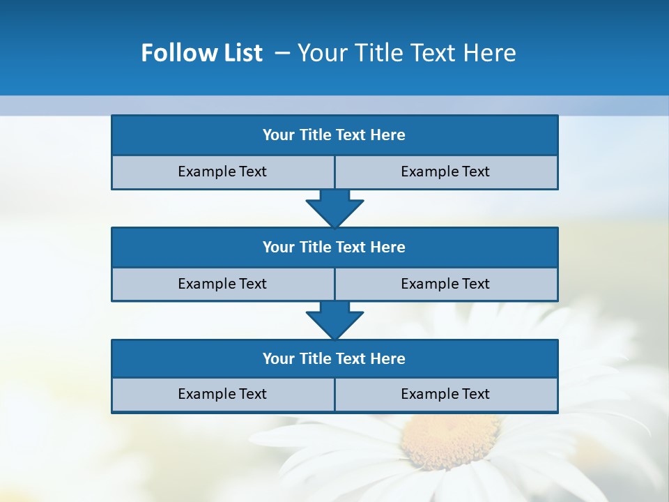 Daisy Field PowerPoint Template