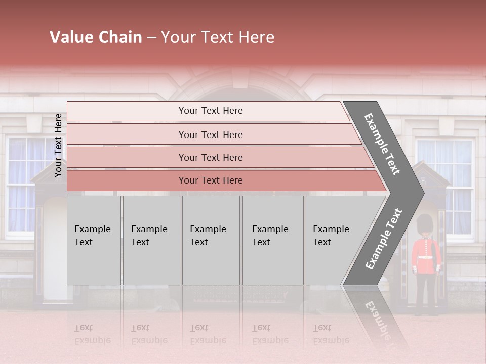 Sentry On Duty At Buckingham Palace PowerPoint Template