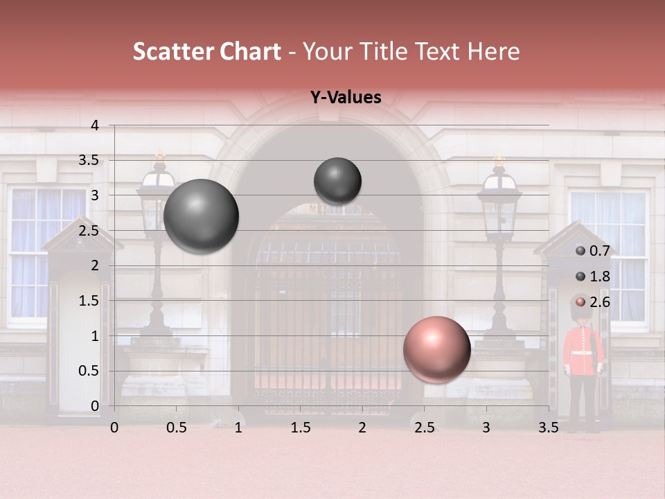 Sentry On Duty At Buckingham Palace PowerPoint Template