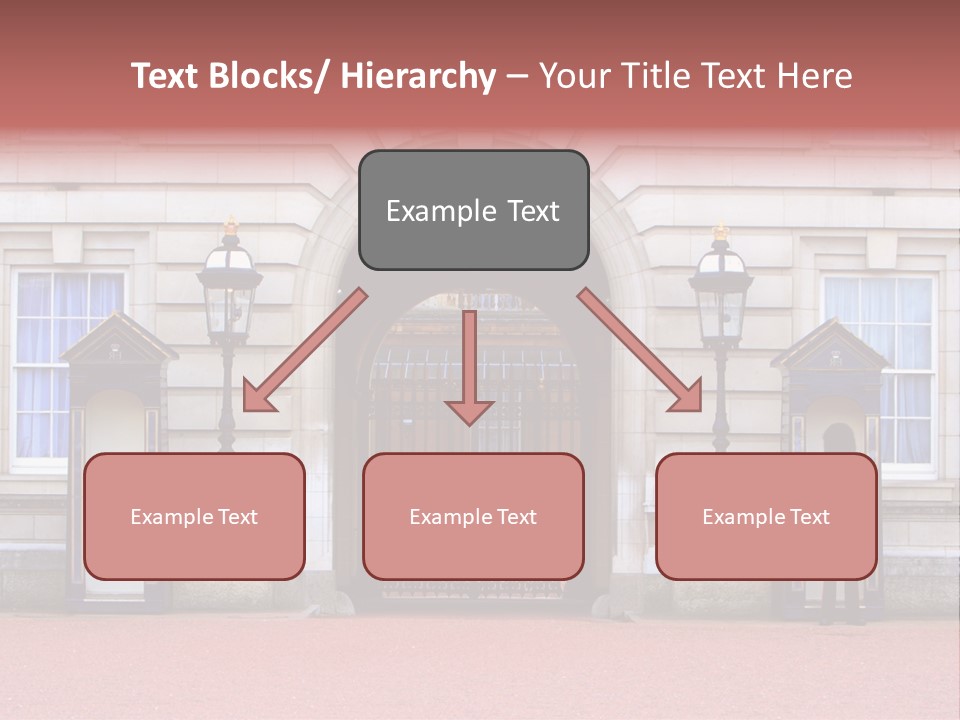 Sentry On Duty At Buckingham Palace PowerPoint Template