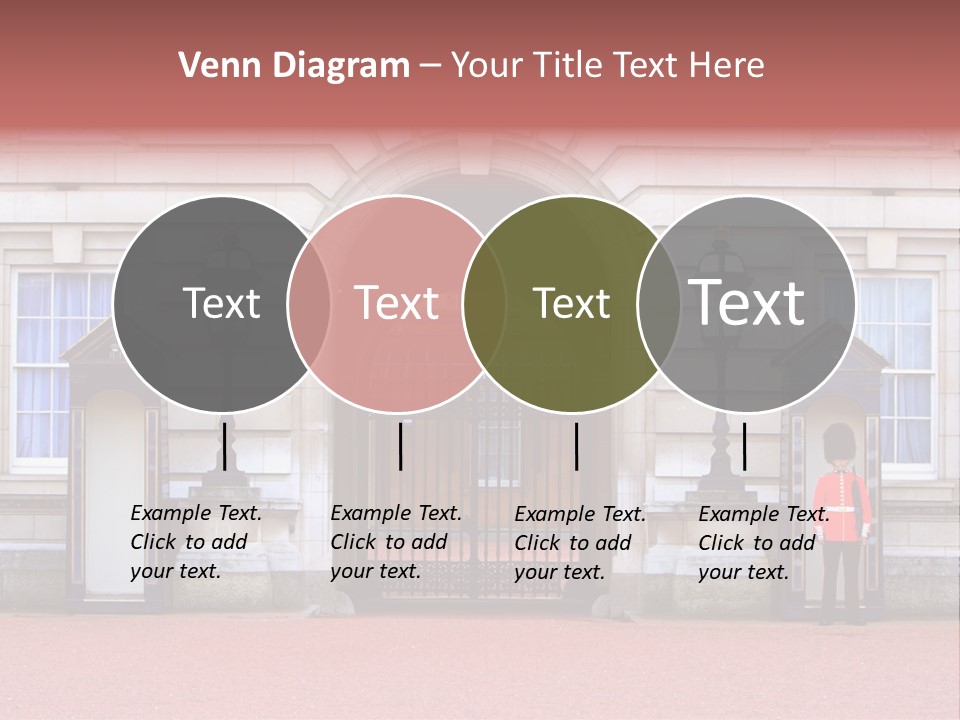 Sentry On Duty At Buckingham Palace PowerPoint Template