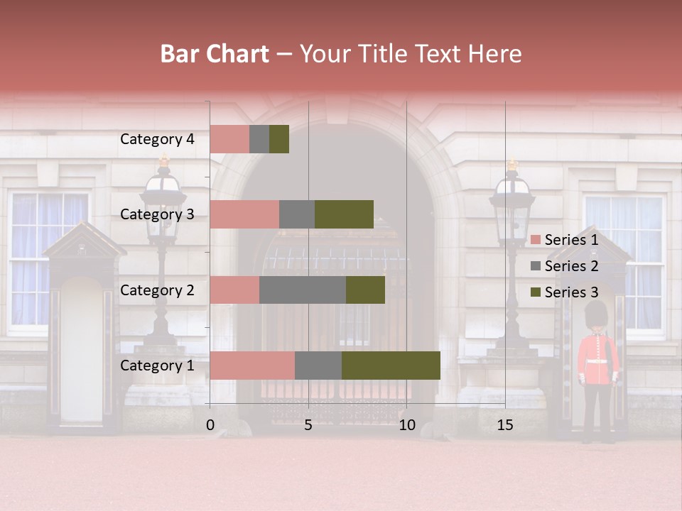 Sentry On Duty At Buckingham Palace PowerPoint Template