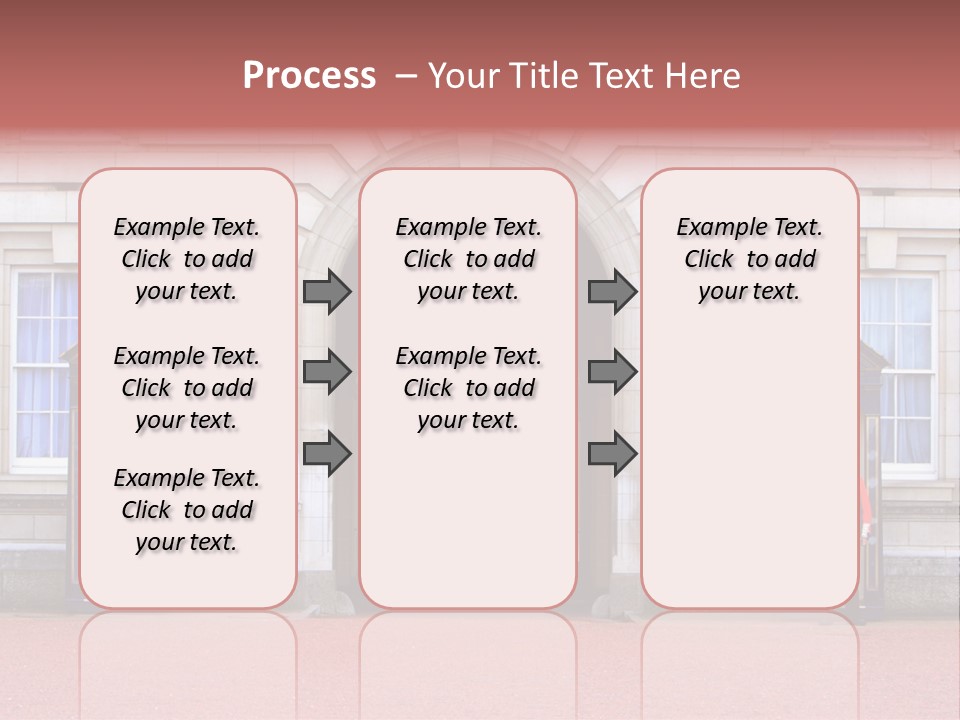 Sentry On Duty At Buckingham Palace PowerPoint Template