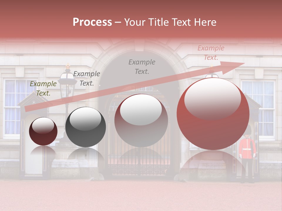 Sentry On Duty At Buckingham Palace PowerPoint Template