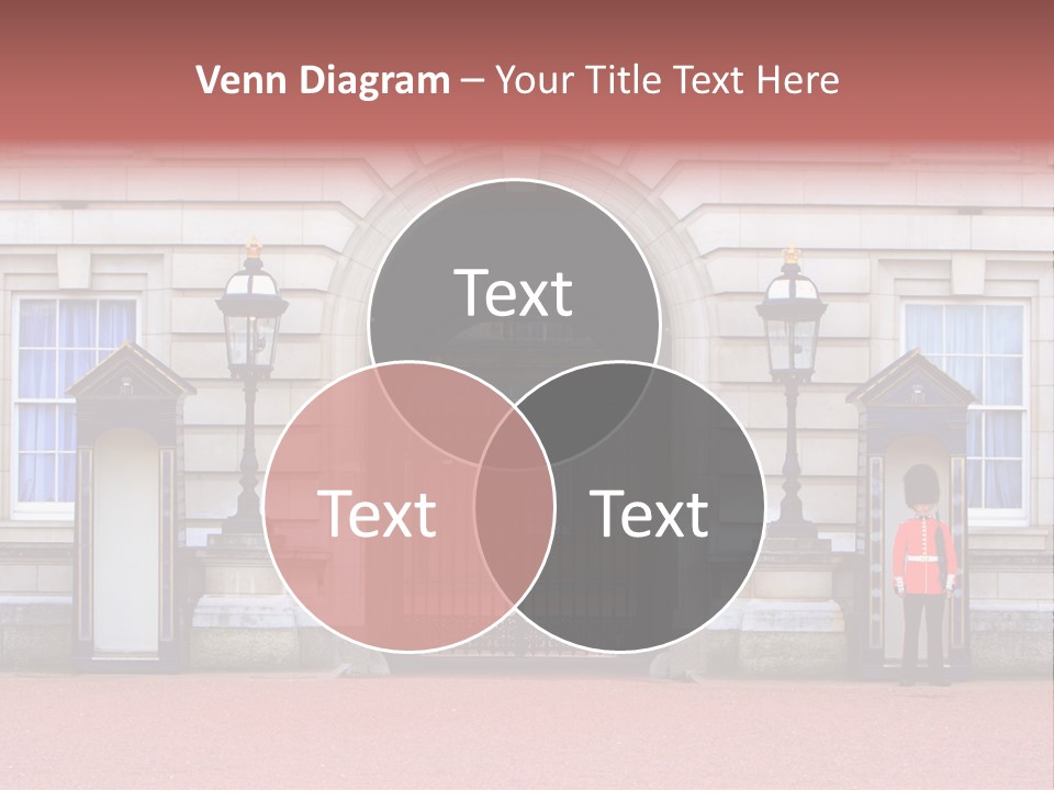 Sentry On Duty At Buckingham Palace PowerPoint Template