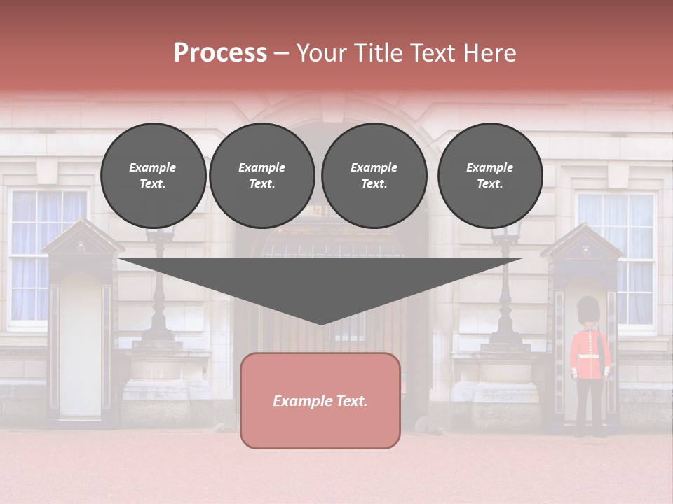 Sentry On Duty At Buckingham Palace PowerPoint Template