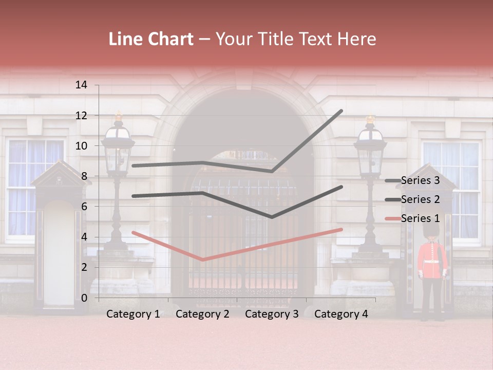 Sentry On Duty At Buckingham Palace PowerPoint Template