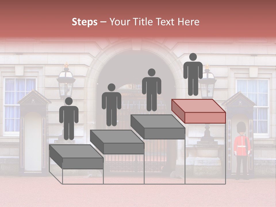 Sentry On Duty At Buckingham Palace PowerPoint Template