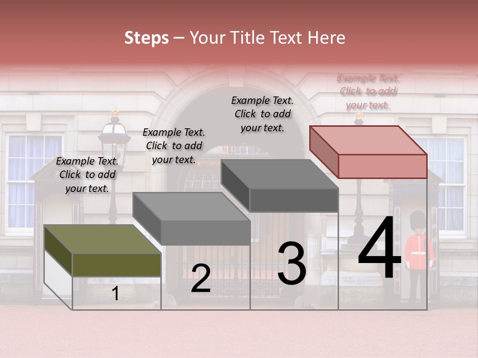 Sentry On Duty At Buckingham Palace PowerPoint Template