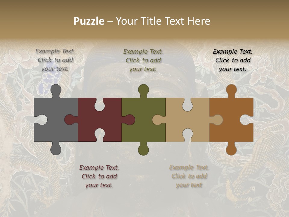 Yungang Caves PowerPoint Template