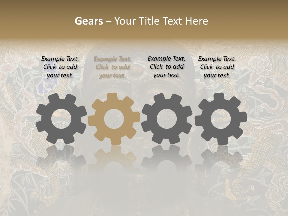 Yungang Caves PowerPoint Template