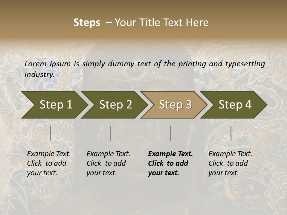 Yungang Caves PowerPoint Template