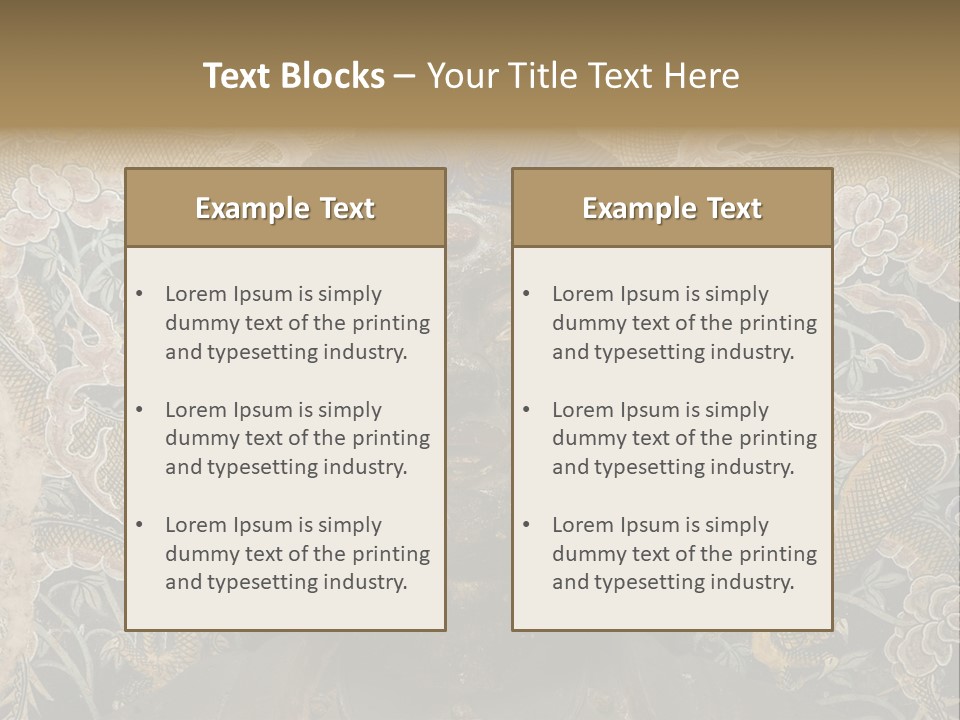 Yungang Caves PowerPoint Template