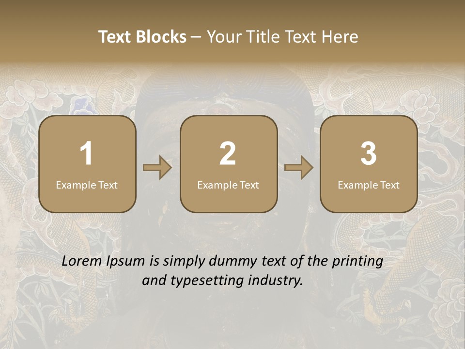 Yungang Caves PowerPoint Template