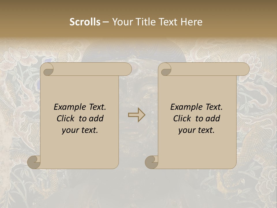 Yungang Caves PowerPoint Template