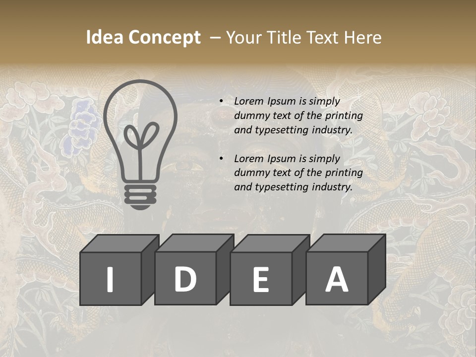 Yungang Caves PowerPoint Template