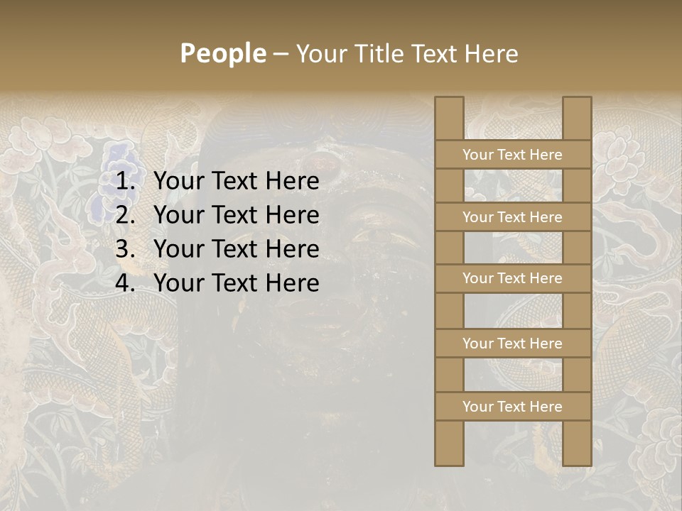 Yungang Caves PowerPoint Template
