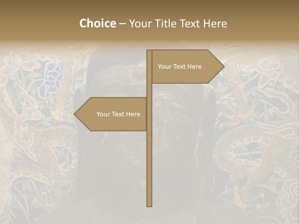 Yungang Caves PowerPoint Template