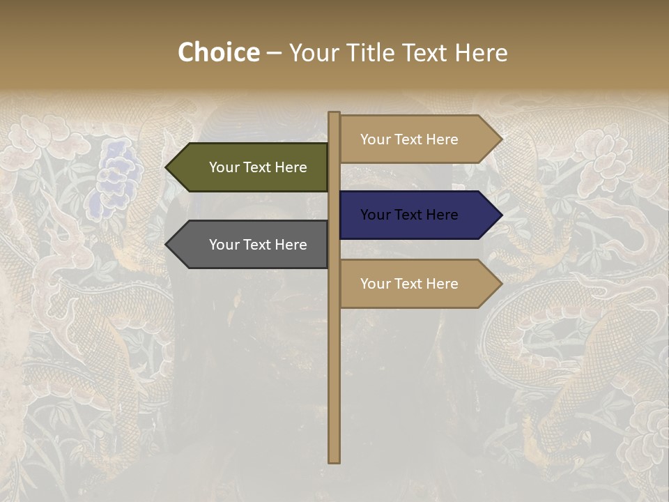 Yungang Caves PowerPoint Template