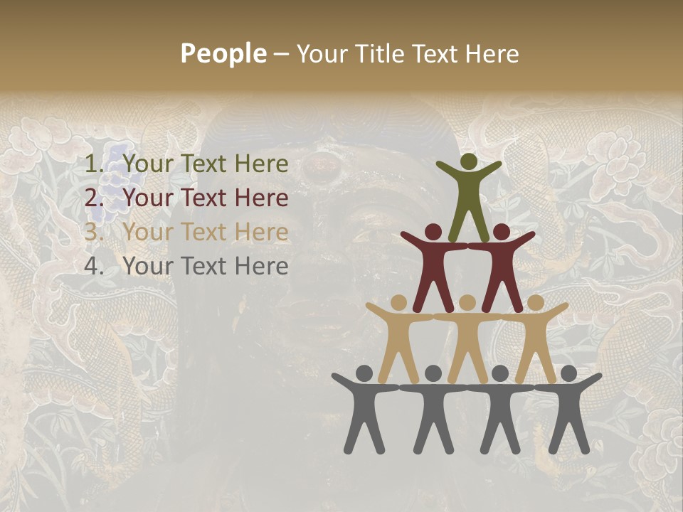 Yungang Caves PowerPoint Template