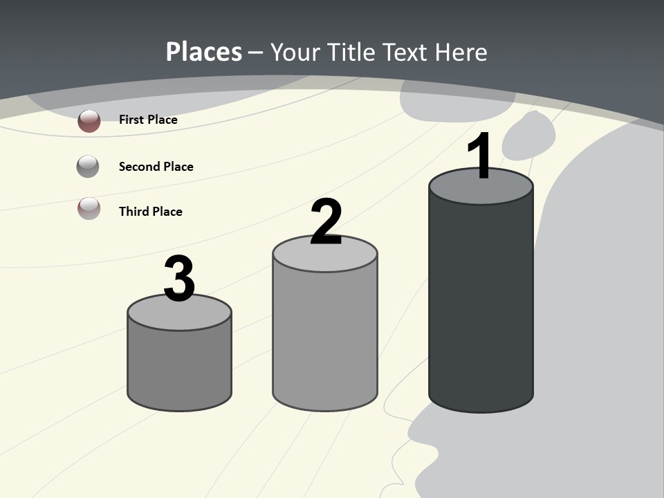 A Woman's Profile With A Clock In The Background PowerPoint Template