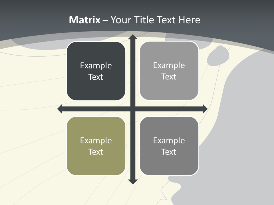 A Woman's Profile With A Clock In The Background PowerPoint Template