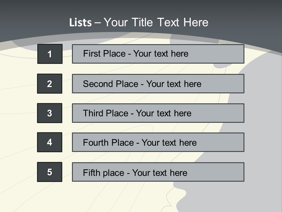 A Woman's Profile With A Clock In The Background PowerPoint Template