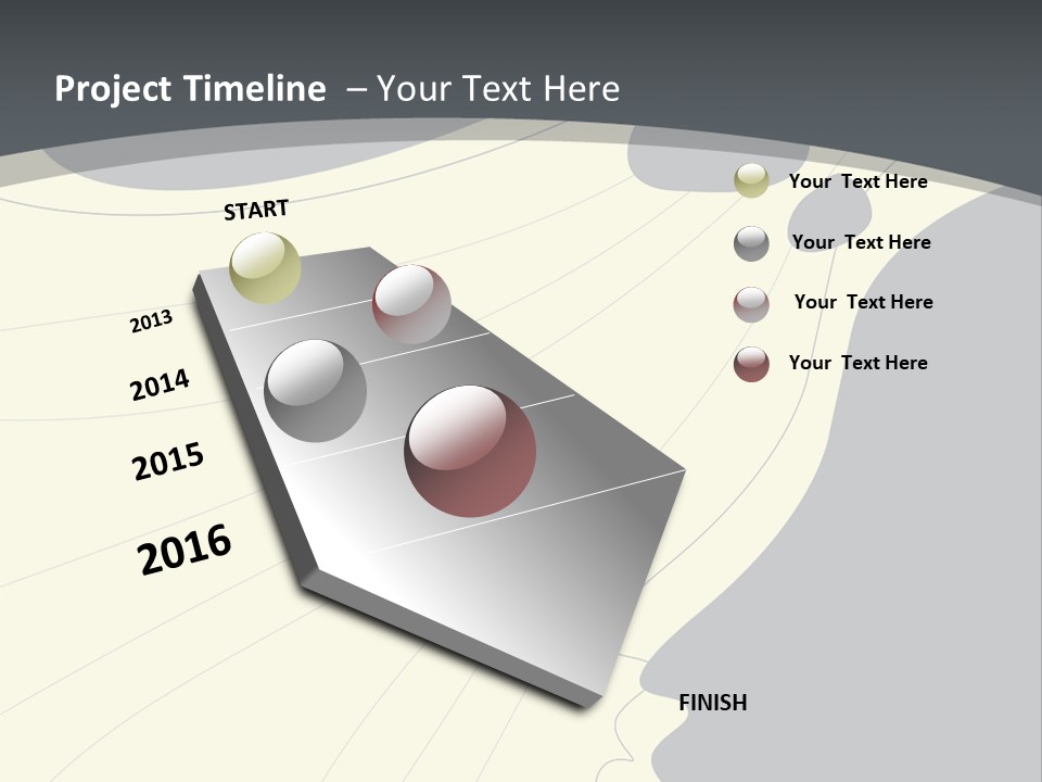 A Woman's Profile With A Clock In The Background PowerPoint Template