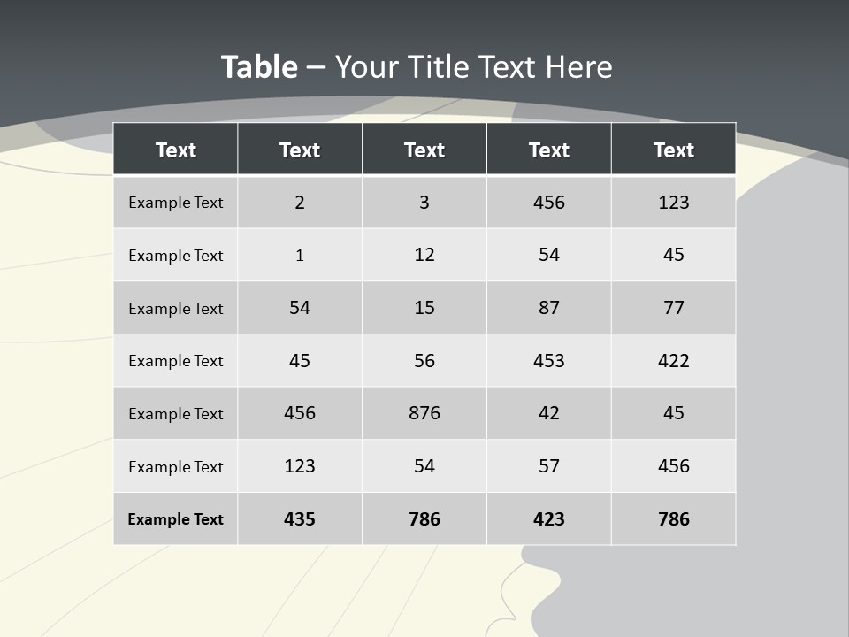 A Woman's Profile With A Clock In The Background PowerPoint Template