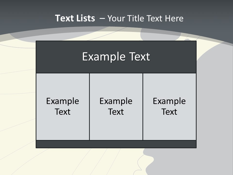 A Woman's Profile With A Clock In The Background PowerPoint Template