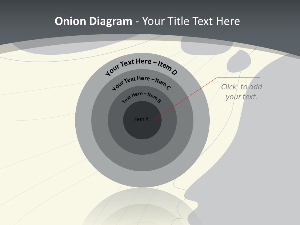 A Woman's Profile With A Clock In The Background PowerPoint Template