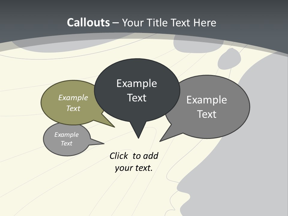 A Woman's Profile With A Clock In The Background PowerPoint Template