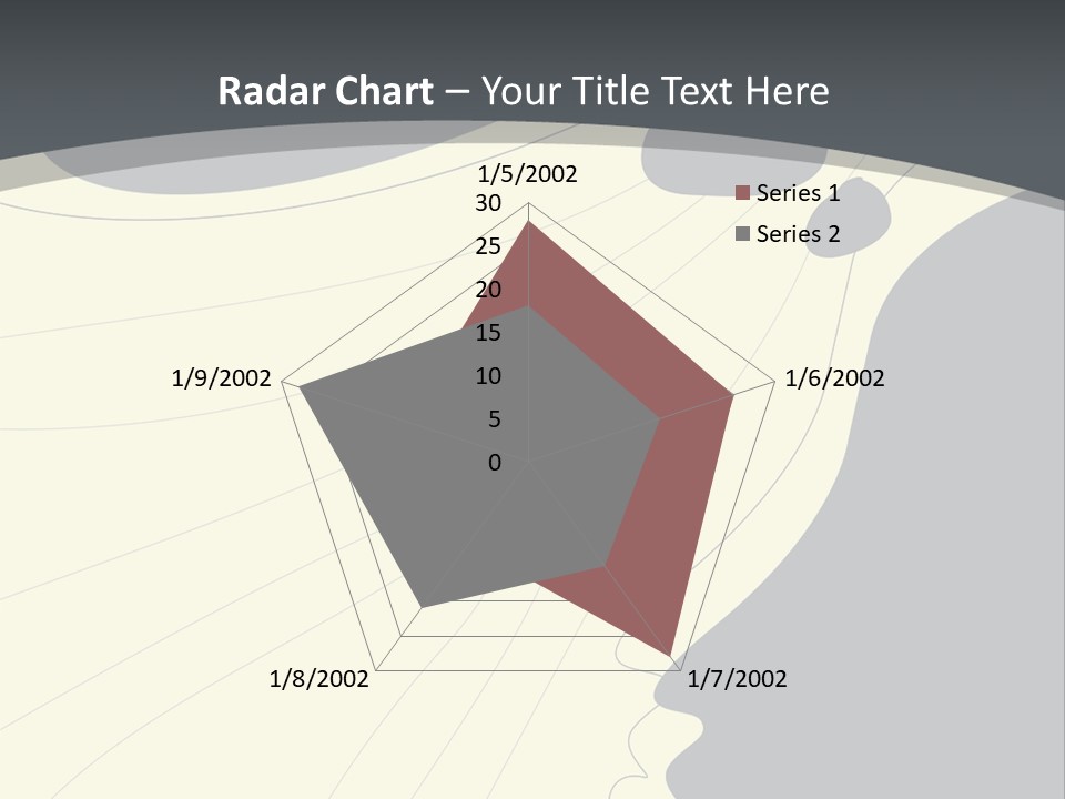 A Woman's Profile With A Clock In The Background PowerPoint Template