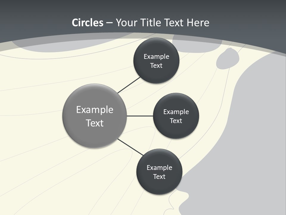 A Woman's Profile With A Clock In The Background PowerPoint Template