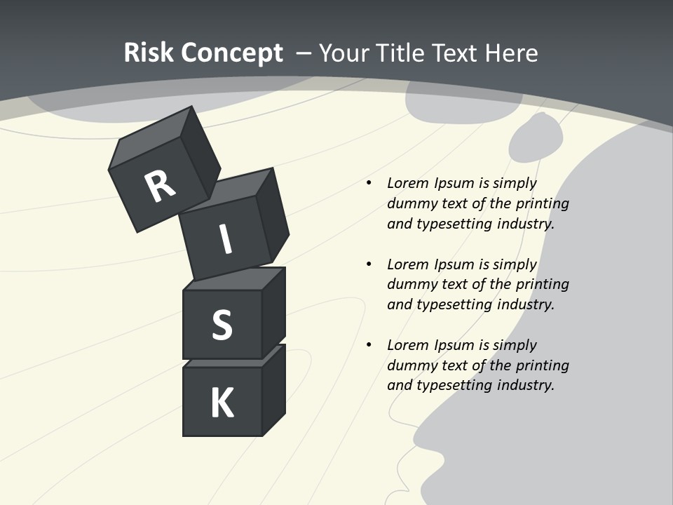 A Woman's Profile With A Clock In The Background PowerPoint Template