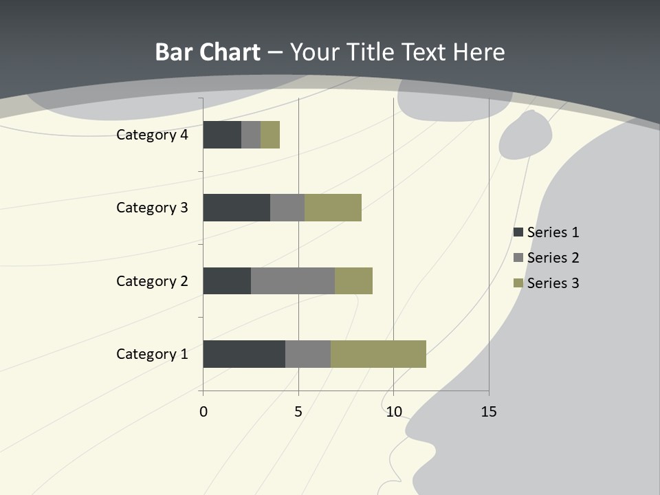 A Woman's Profile With A Clock In The Background PowerPoint Template