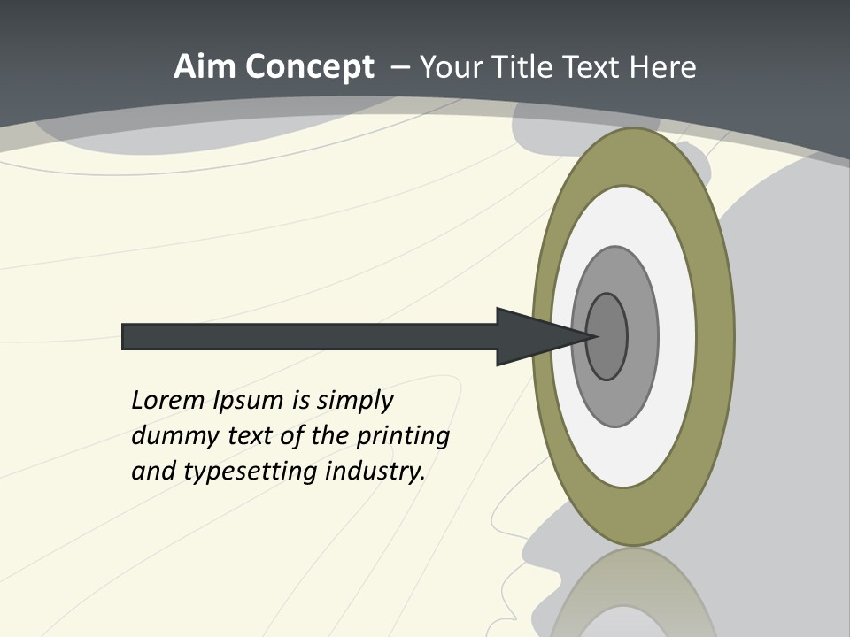 A Woman's Profile With A Clock In The Background PowerPoint Template