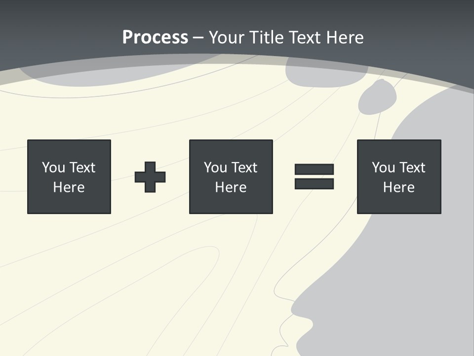A Woman's Profile With A Clock In The Background PowerPoint Template