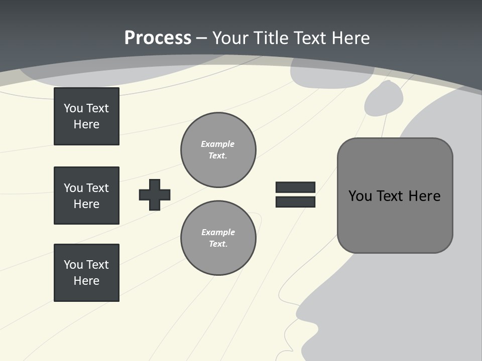 A Woman's Profile With A Clock In The Background PowerPoint Template