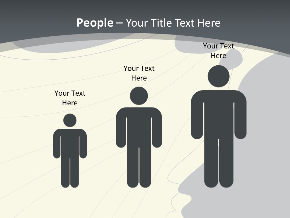 A Woman's Profile With A Clock In The Background PowerPoint Template