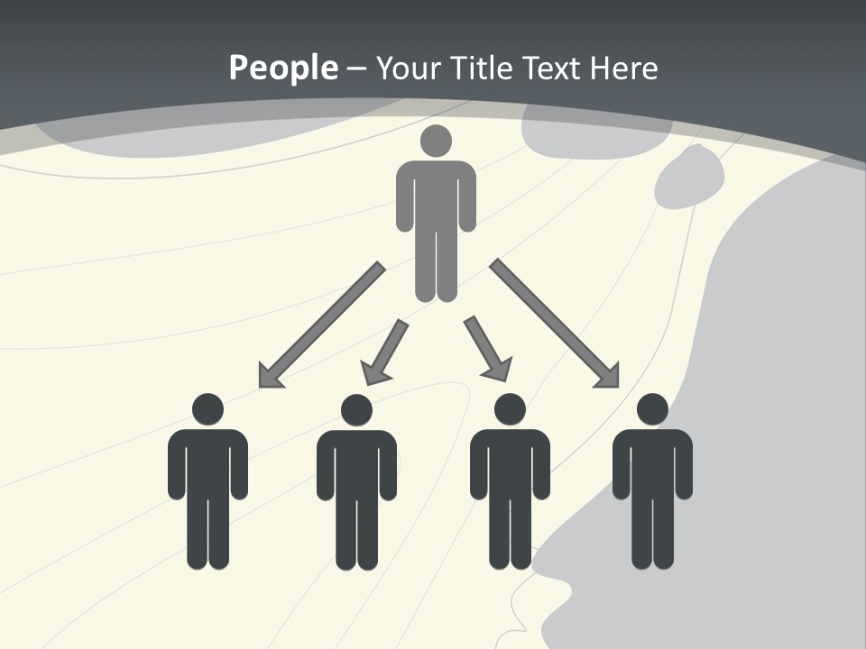 A Woman's Profile With A Clock In The Background PowerPoint Template