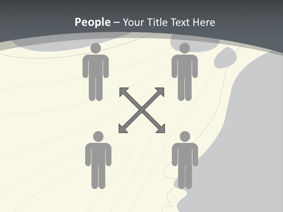 A Woman's Profile With A Clock In The Background PowerPoint Template