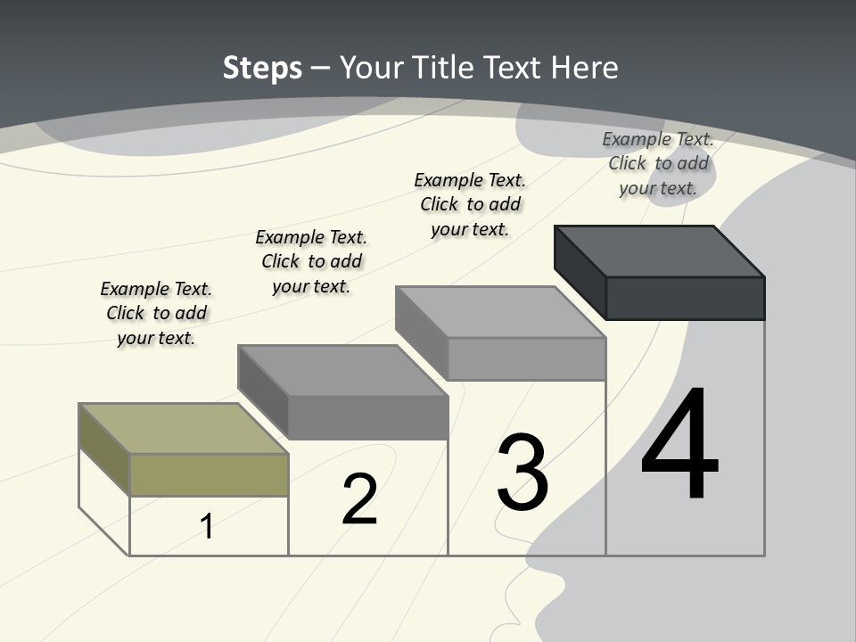 A Woman's Profile With A Clock In The Background PowerPoint Template