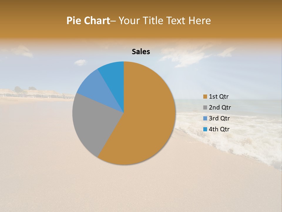 Beach On Island Margarita, Venezuela PowerPoint Template