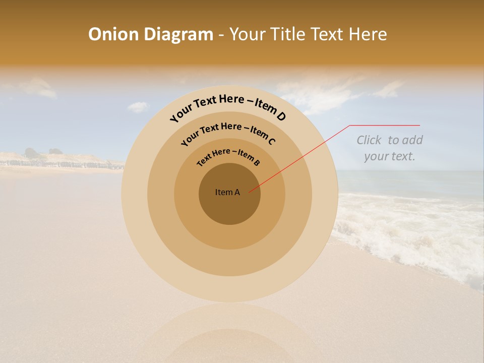 Beach On Island Margarita, Venezuela PowerPoint Template