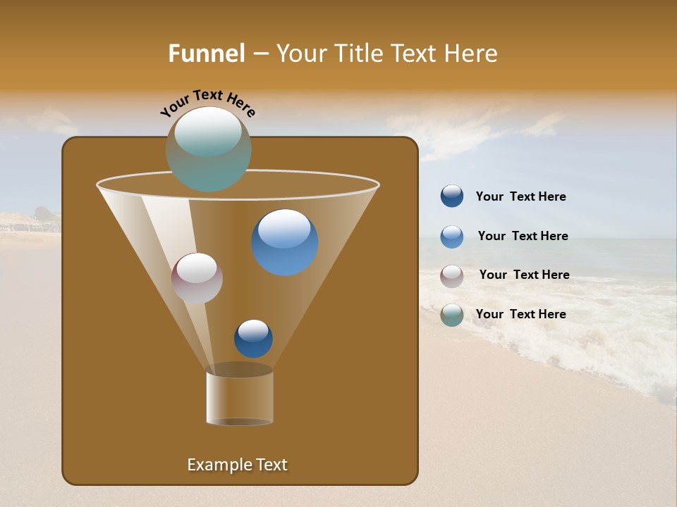 Beach On Island Margarita, Venezuela PowerPoint Template